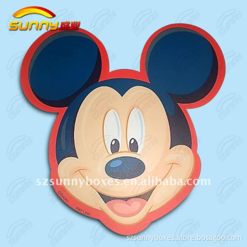 mickey advertising heated mouse mat